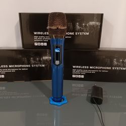 Microphone 🎤 Wireless Karaoke Battery 🔋 Charger 🔌 Included $25. New