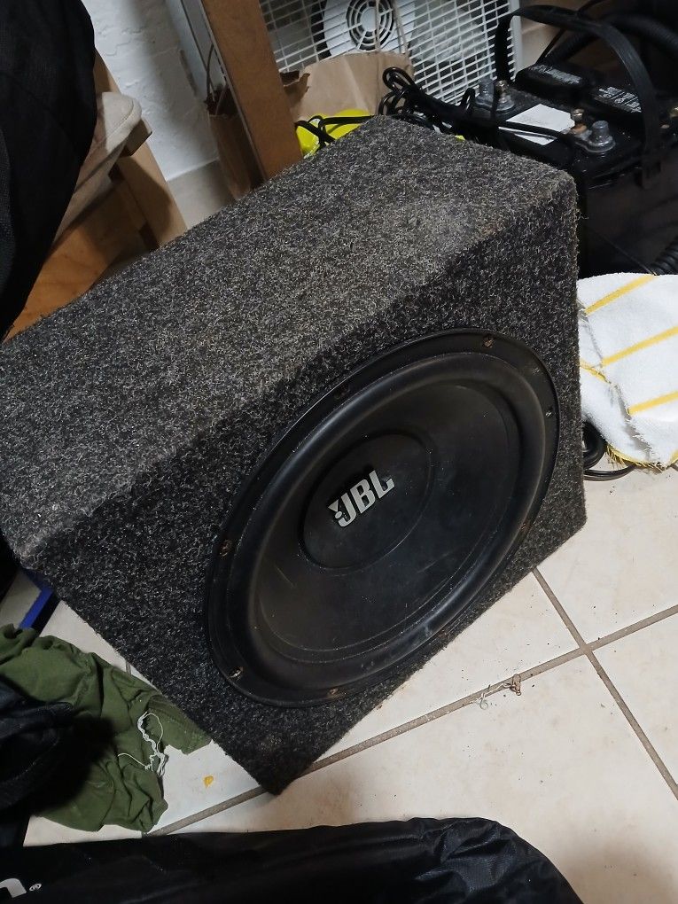 JBL P80.1 AMPLIFIER & SUBWOOFER