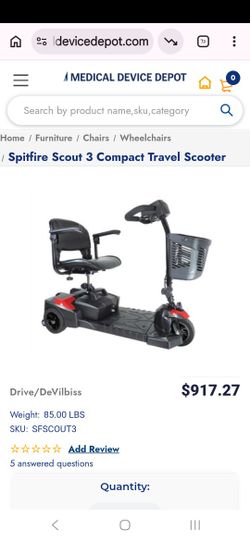 2024 Drive Scout 3 compact