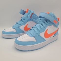 Nike Youth Court Borough Mid 2 Sneakers Multicolor, Size 6.5Y