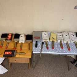 New Paint Brushes, Different Sizes, Vintage-Name Brands-Make Offer!