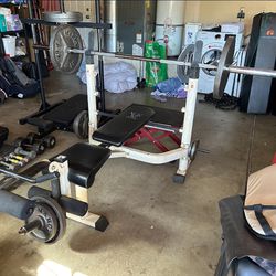 Weight Bench Plus 200lbs