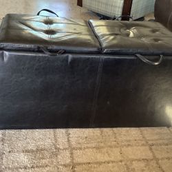 Ottoman Convertible Top To Serving Trays