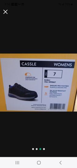 Herman Womans Steel Toe Shoes - Size 7
- WORN ONCE for 15 MIN.