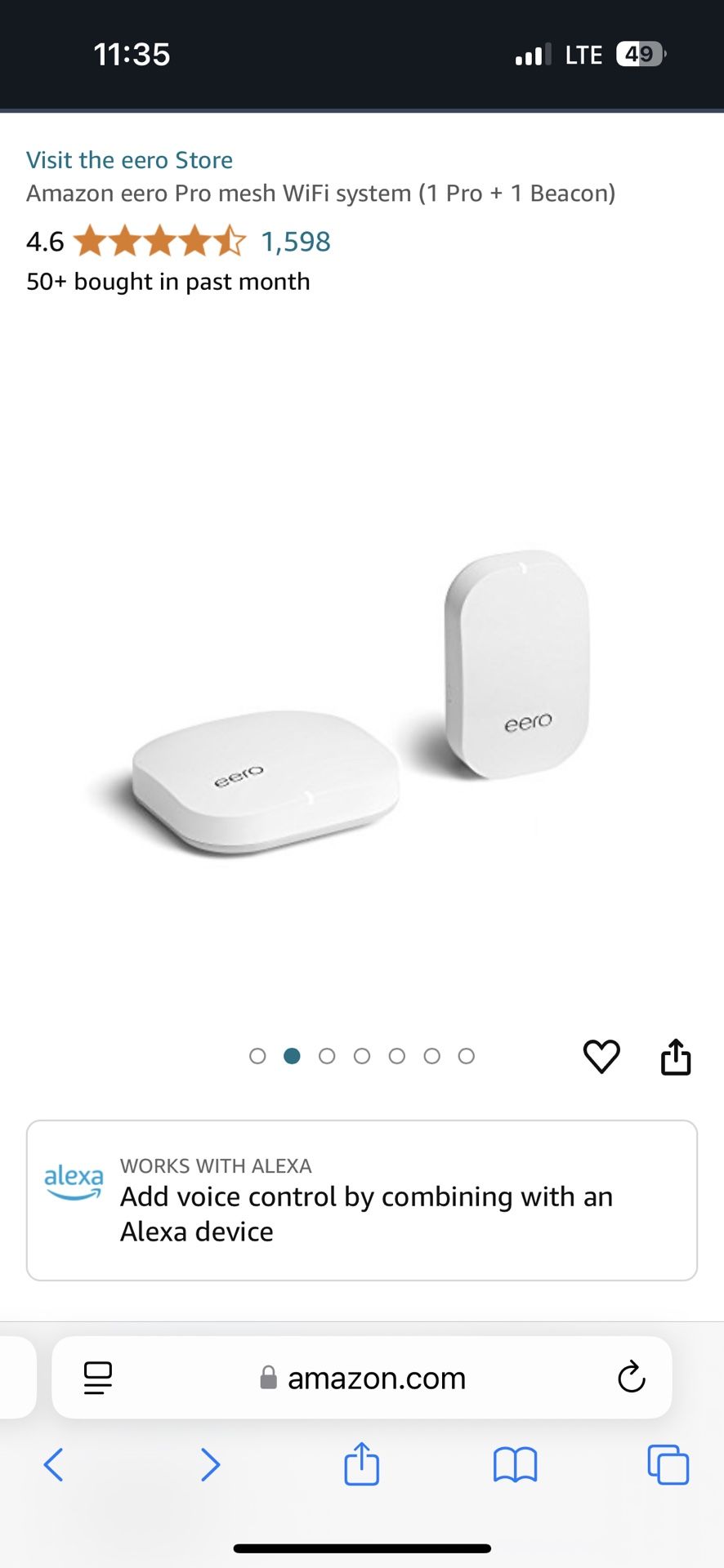 eero Pro mesh WiFi system