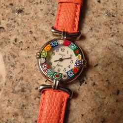 Glass Of Venice Murano  wristwatch,