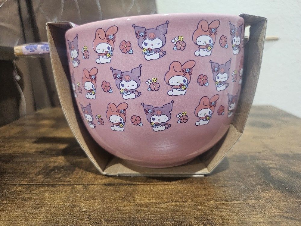 Kuromi My Melody Bowl