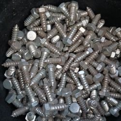 Galvanized Lag Bolts - 5/8" x 1 1/2"