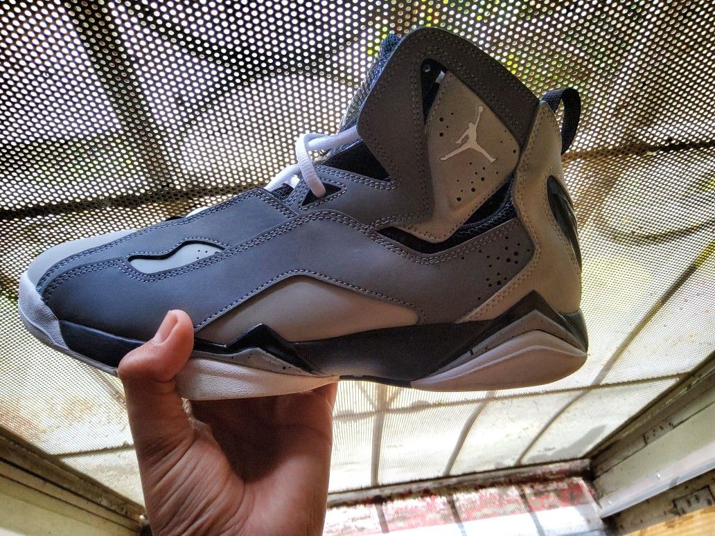 Jordan True Flight Cool Grey Size