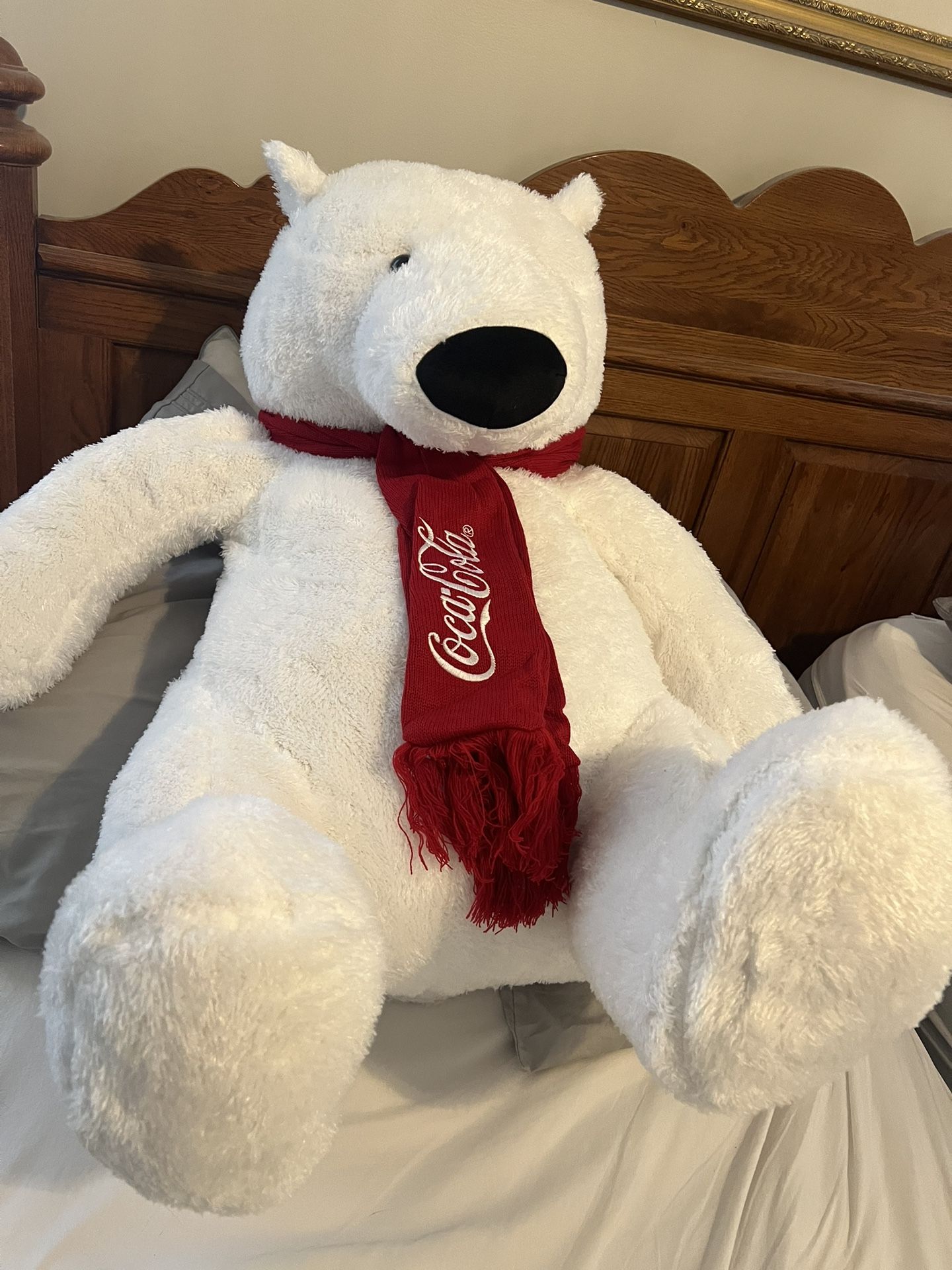 Huge Coca Cola Polar Bear