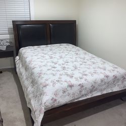 Queen Bed and Mattress 