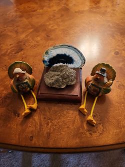 Geode and turkeys