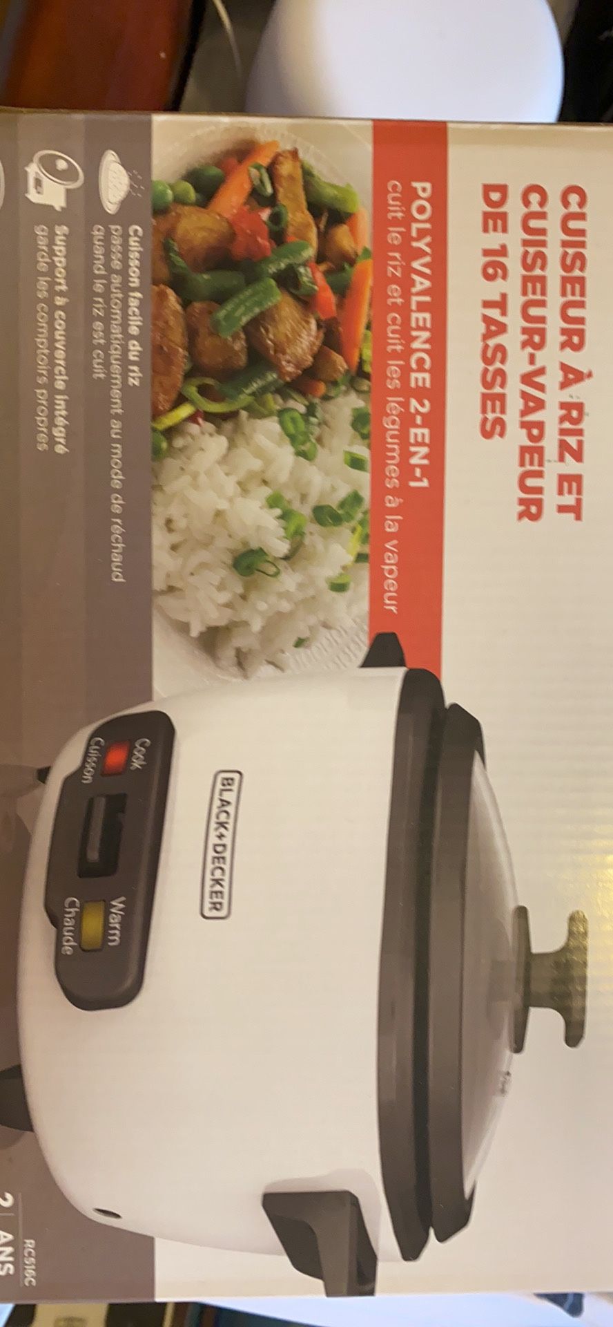 Black decker 16 cup rice cooker