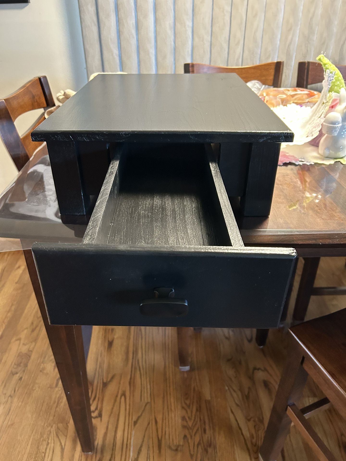 Custom-Built Boxes, End Tables, and Stands