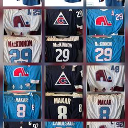 Colorado Avalanche jerseys - S - M - L - XL - 2XL