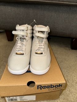 Reebok Classic Freestyle Hi Sneakers Size 5.5