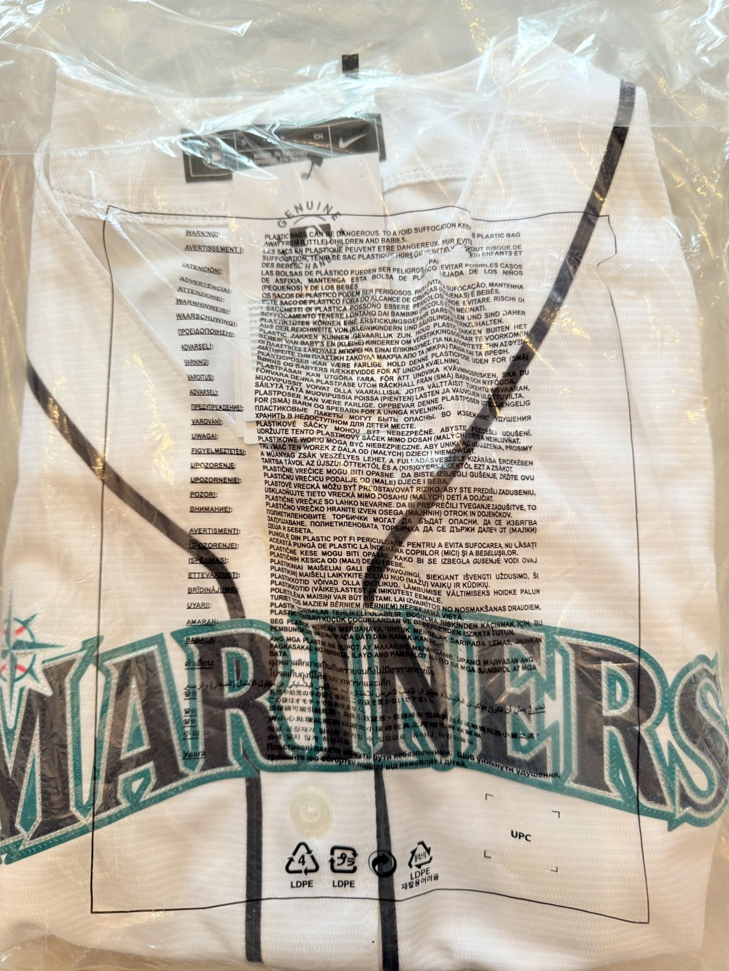Nike Mariners Cal Raleigh Jersey Women’s Small