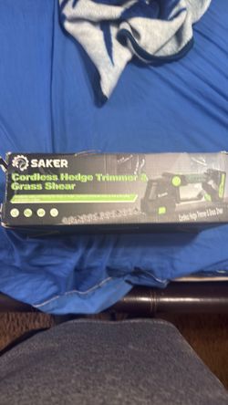 Saker grass and hedge trimmer