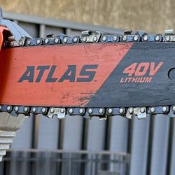 Atlas 80V 10’ Cordless Pole Saw
