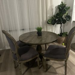 World Market table And Chair Set 