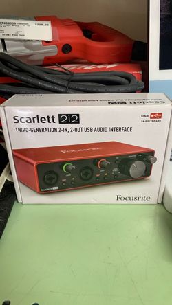 Focusrite Scarlett 2i2 USB Audio Interface