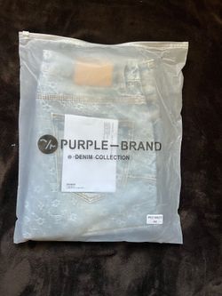 Purple jeans 34
