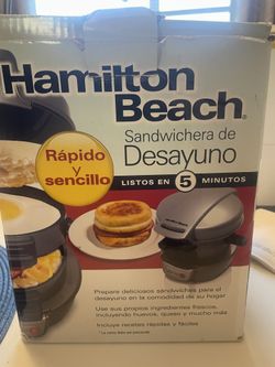 Hamilton Beach Breakfast Sandwich Maker