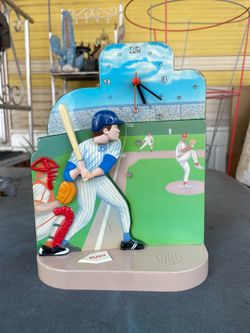 The Original Baseball Clock w/Lights & Sounds. L@@K!