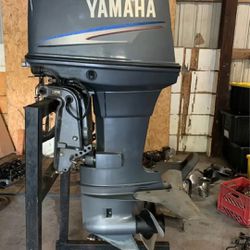 2004 Yamaha 90hp outboard boat motor engine