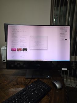 DELL PRECISION 5720 ALL IN ONE, 8GB RAM, 256 SSD, i7  7TH GEN WINDOWS 7