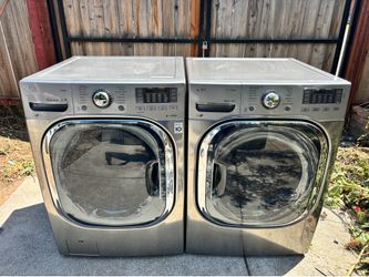 LG  electric washer and dryer with free delivery