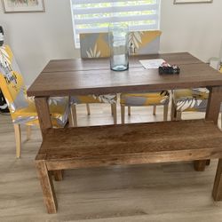 Dinning Set. Mesa Y Sillas