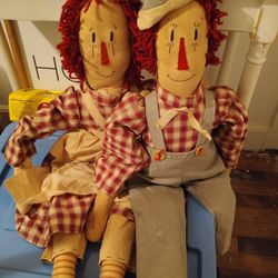 Raggedy Ann And Andy Doll