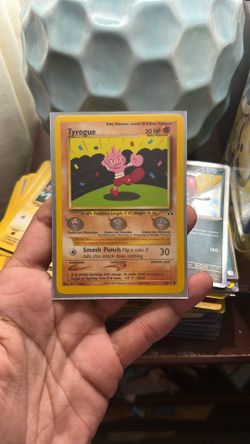 Tyrogue Neo Discovery Pokemon Card