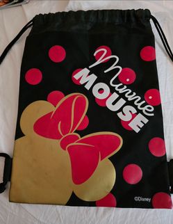 Disney Minnie Mouse Drawstring Bag
