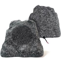 Herdio 8" Outdoor Rock Speakers 600W | IPX7 Waterproof Wired Garden & Patio Audio
