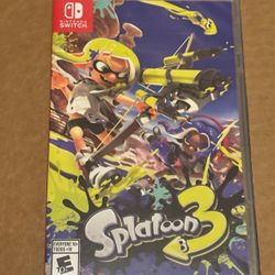 Splatoon 3 For Nintendo Switch (BRAND NEW)