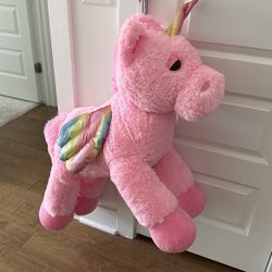 Large Unicorn Plush Toy - With Tags Brand New 