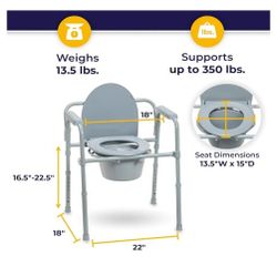 New Folding Commode From Drive 