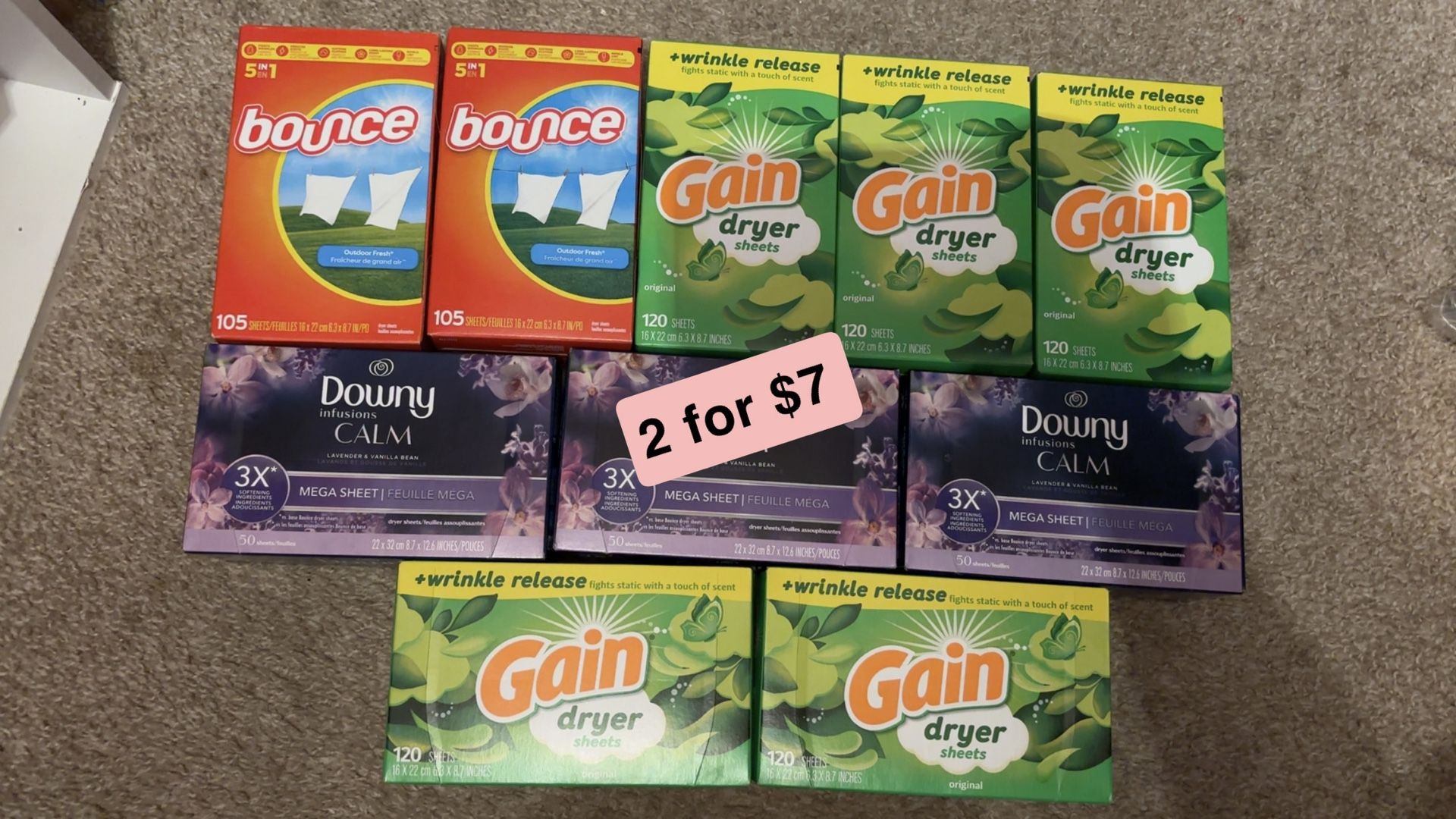 Dryer Sheets