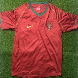 Portugal Home National Team Soccer Jersey – Size L