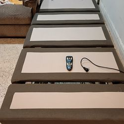 Rize adjustable bed with massager