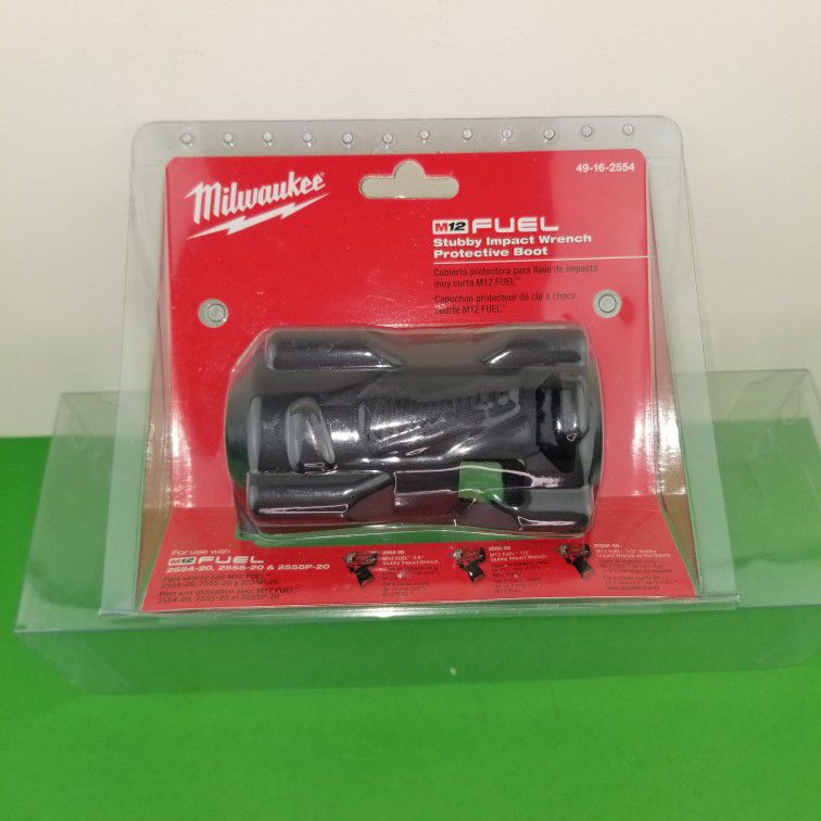 Milwaukee 49-16-2554 M12 FUEL STUBBY Impact Wrench Protective Boot Cover