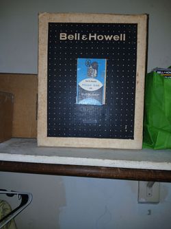 Bell and Howell movie projector