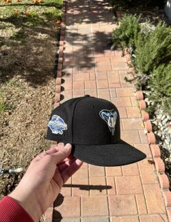 arizona diamondbacks fitted hat