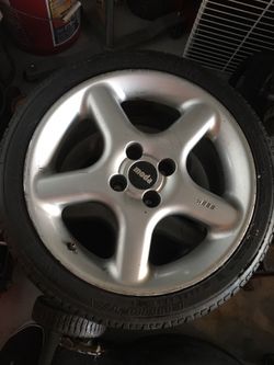 2- 205/40 R16 on Moda by BBS rims
