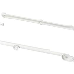 IKEA Komplement Pull Out Rail For Baskets, white, 22 7/8”