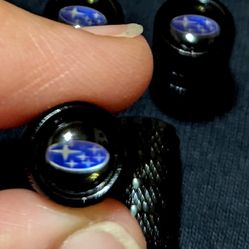 STOCKING STUFFER! SUBARU TIRE VALVE CAPS