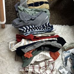 6 Month + Bundle Of Clothes 