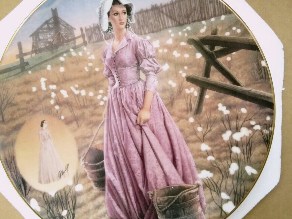 Gone With The Wind, Costuming Of The Legend Collection Plate